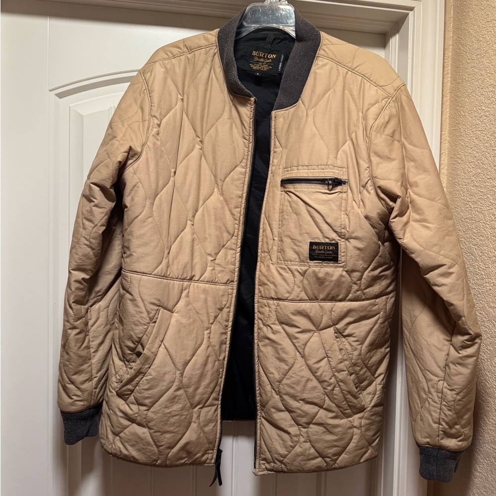 Burton Men's Tan Quilted Mallet Jacket